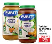 Purity Toddler 10 Months Assorted-250ml Each