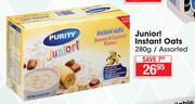 Purity Junior Instant Oats Assorted-280g