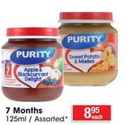 Purity 7 Months Assorted-125ml Each