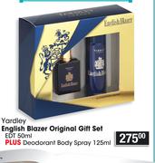 Yardley English Blazer Original Gift Set EDT-50ml