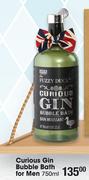 Fuzzy Duck Curious Gin Bubble Bath For Men-750ml