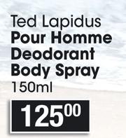 Dischem clearance ted lapidus
