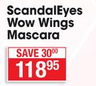 Rimmel Scandal Eyes Wow Wings Mascara