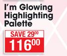 Palladio I'm Glowing Highlighting Palette