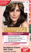 L'Oreal Excellence Creme Hair Colour Assorted Shades