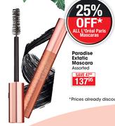 L'Oreal Paris Paradise Extatic Mascara Assorted