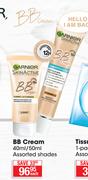 Garnier BB Cream Assorted Shades-40ml/50ml Each