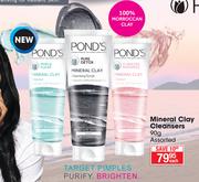 Pond's Mineral Clay Cleansers Assorted-90g Each