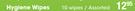 Dettol Hygiene Wipes Assorted-10 Wipes