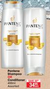 Pantene Shampoo Or Conditioner 400ml-Each