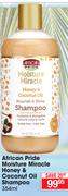African Pride Moisture Miracle Honey & Coconut Oil Shampoo-354ml