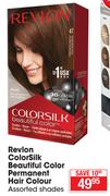 Revlon ColorSilk Beautiful Color Permanent Hair Colour Assorted Shades