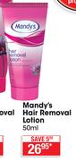 Mandy's Hair Removal Lotion-50ml
