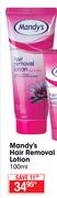 Mandy's Hair Removal Lotion-100ml