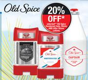 Old Spice Odour Blocker Anti Perspirant Deodorant Gel Assorted-70ml Each