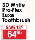 Oral-B 3D White Pro Flex Luxe Toothbrush