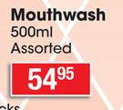 Sensodyne Mouthwash Assorted-500ml