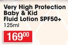 Bionike Defence Sun  Very High Protection Baby & Kid Fluid Lotion SPF50+-125ml