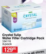 Crystal Tulip Water Filter Cartridge Pack 3's-Per Pack