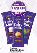 Cadbury Chocolate Slabs-80g