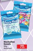 Manhattan Sweets-50g Each