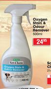 Oxygen Stain & Odour Remover-500ml