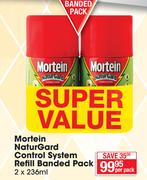 Mortein Naturgard Control System Refill Banded Pack-2X236ml