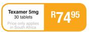 Texamer 5mg-30 Tablets
