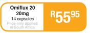 Omiflux 20mg-14 Capsules