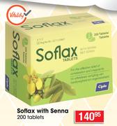 Soflax With Senna-200 Tablets