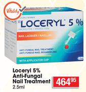 Loceryl 5% Anti-Fungal Nail Treatment-2.5ml