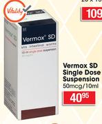 Vermox SD 50mcg Single Dose Suspension-10ml