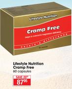 Lifestyle Nutrition Cramp Free-60 Capsules