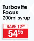 Turbovite Focus Syrup-200ml