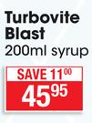Turbovite Blast Syrup-200ml