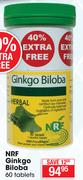 NRF Ginkgo Biloba-60 Tablets