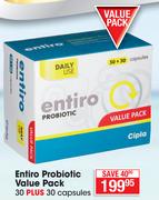 Entiro Probiotic Value Pack 30 Plus 30 Capsules