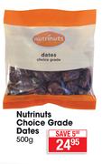 Nutrinuts Choice Grade Dates-500g