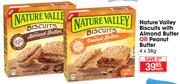Nature Valley Biscuits With Almond Butter Or Peanut Butter-4X38g Each