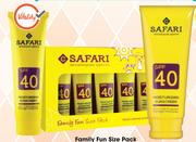 Safari Family Full Size Pack Moisturising Sunscreen SPF40-5 x 20ml Per Pack