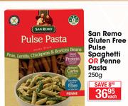 San Remo Gluten Free Pulse Spaghetti Or Penne Pasta 250g-Each