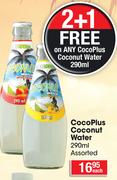 Coco Plus Coconut Water 290ml Assorted-Each