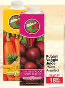 Rugani Veggie Juice 750ml Assorted-Each