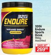 32Gi Endure Sports Drink Assorted-900g