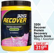 32Gi Recover Protein Recovery Sport Drink Assorted-900g