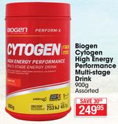 Biogen Cytogen High Energy Performance Multi-Stage Drink Assorted-900g