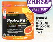 Named Sport HydraFit Hypotonic Drink-400g Each