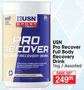 USN Pro Recover Full Body Recovery Drink Assorted-1kg