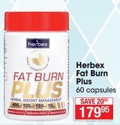 Herbex Fat Burn Plus-60 Capsules
