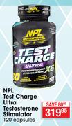 NPL Test Charge Ultra Testosterone Stimulator-120 Capsules